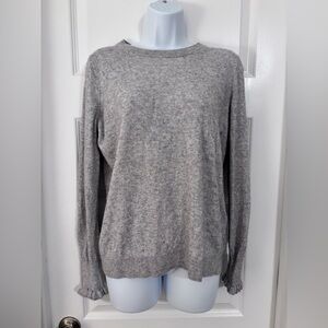 Banana Republic Sweater with Ruffle Cuffs